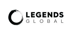Legends Global logo with a black brushstroke circle on the left and the words Legends Global in bold black text on a white background, highlighting Tim Chambers’ vision for 2026.