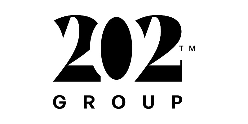 Black text logo displaying 202™ Group Ltd on a white background, with 202 in large bold font and Group Ltd in smaller font below.